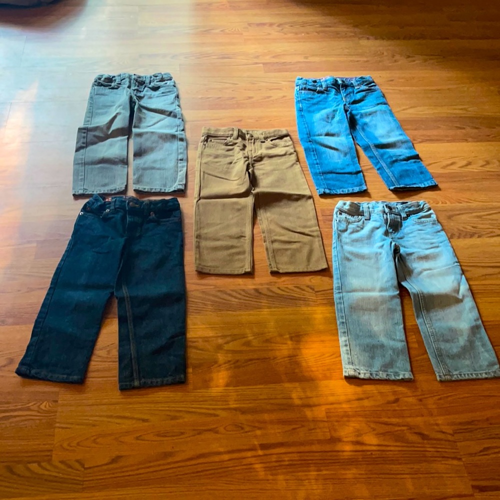 Lands end iron knee 5 jeans new without tags